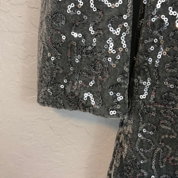 NWT Rare Editions Girls Formal Gray Dress Size 12. - Picture 7 of 13